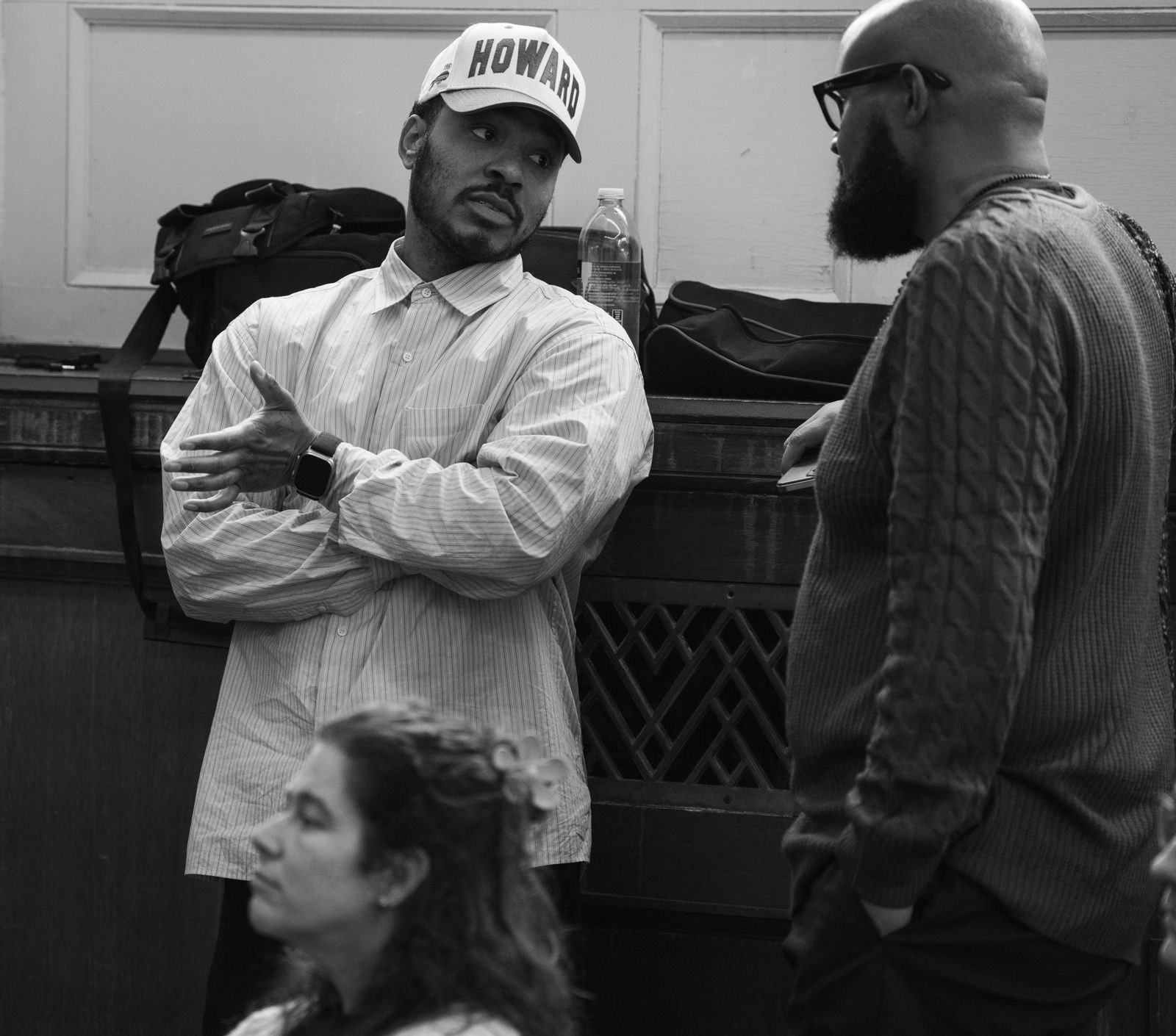 Behind the scenes with Rashiid Marcell