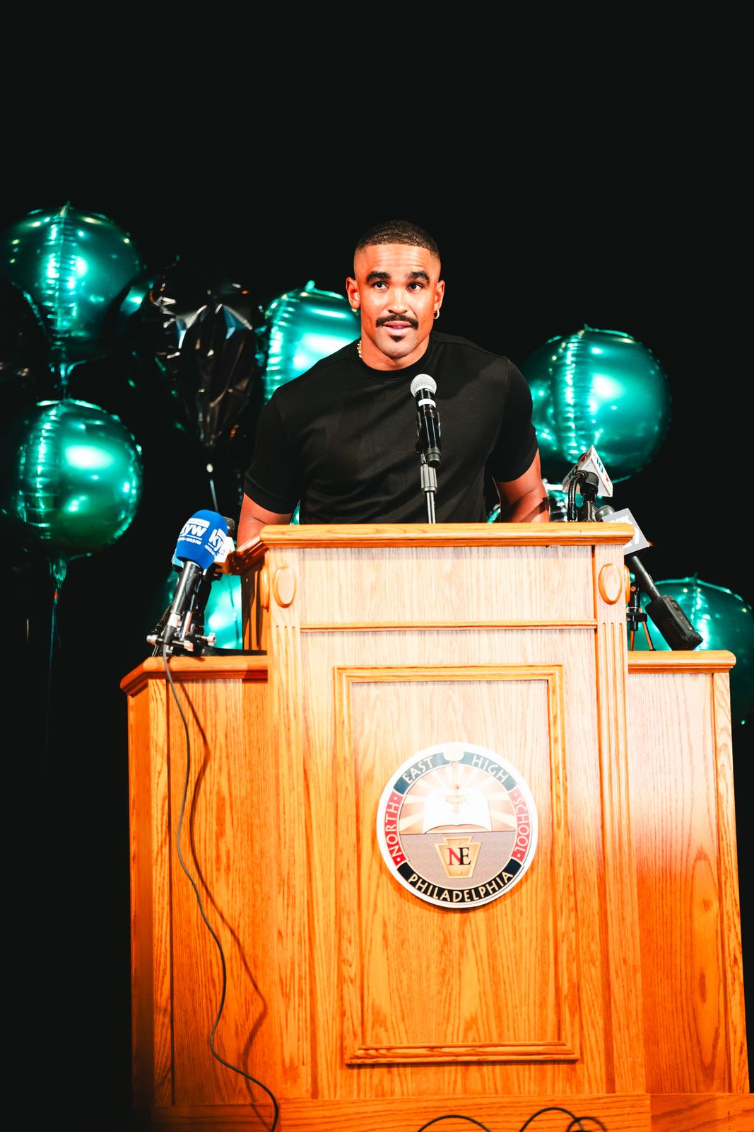 Jalen Hurts, photographed by Rashiid Marcell