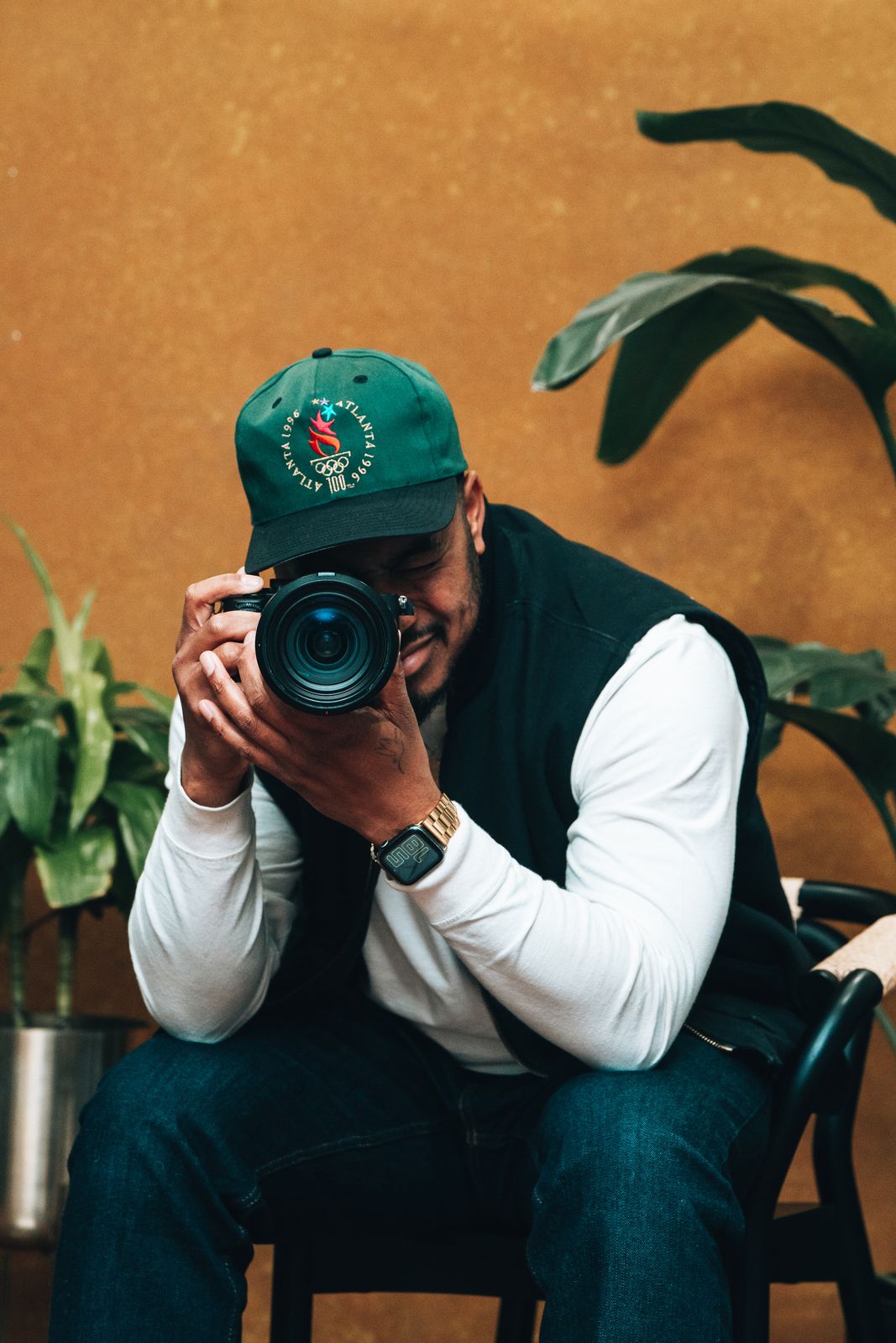 Rashiid Marcell behind the camera